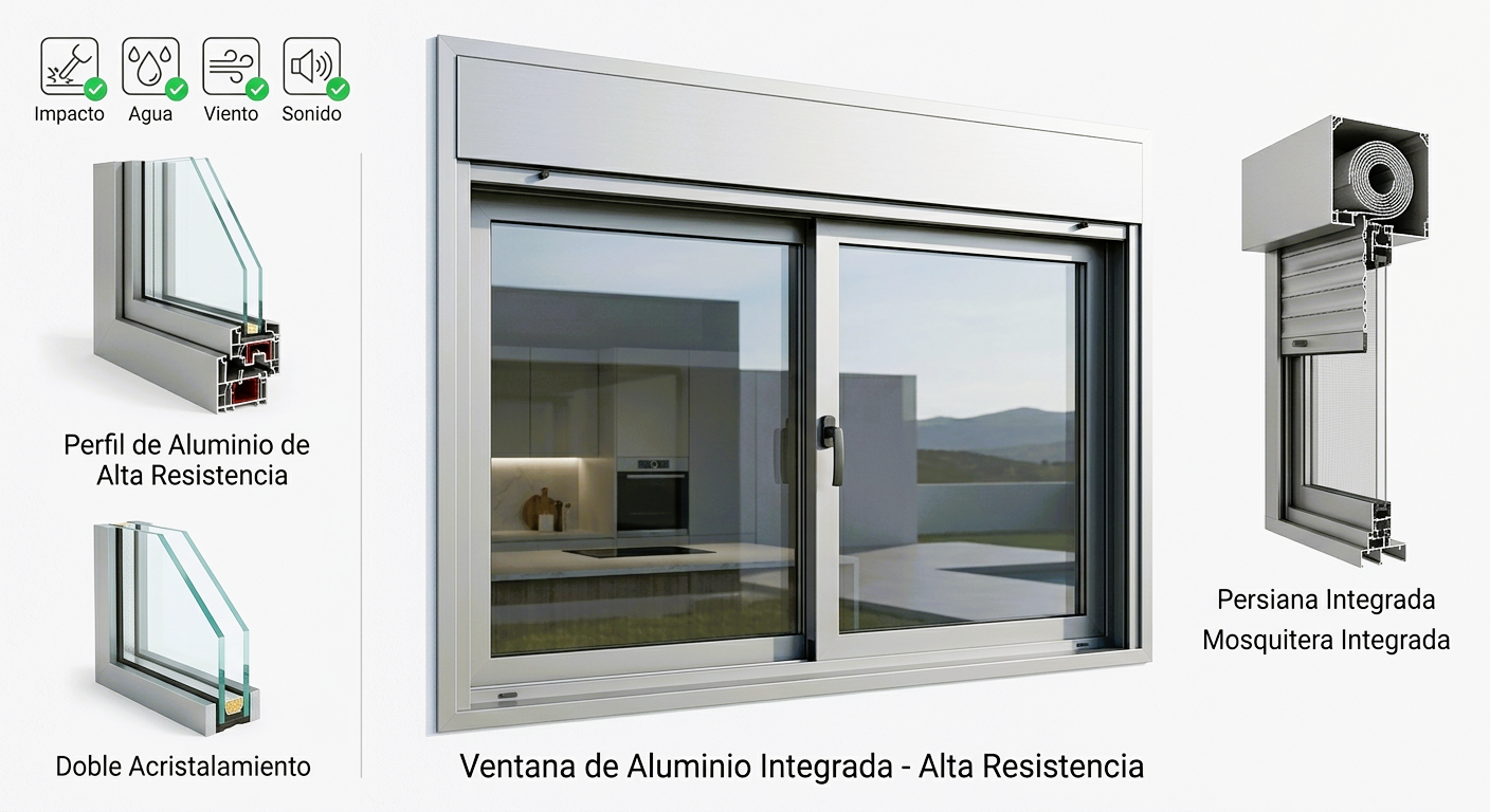 Ventana Corredera